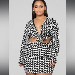 Fashionnova serena skirt set